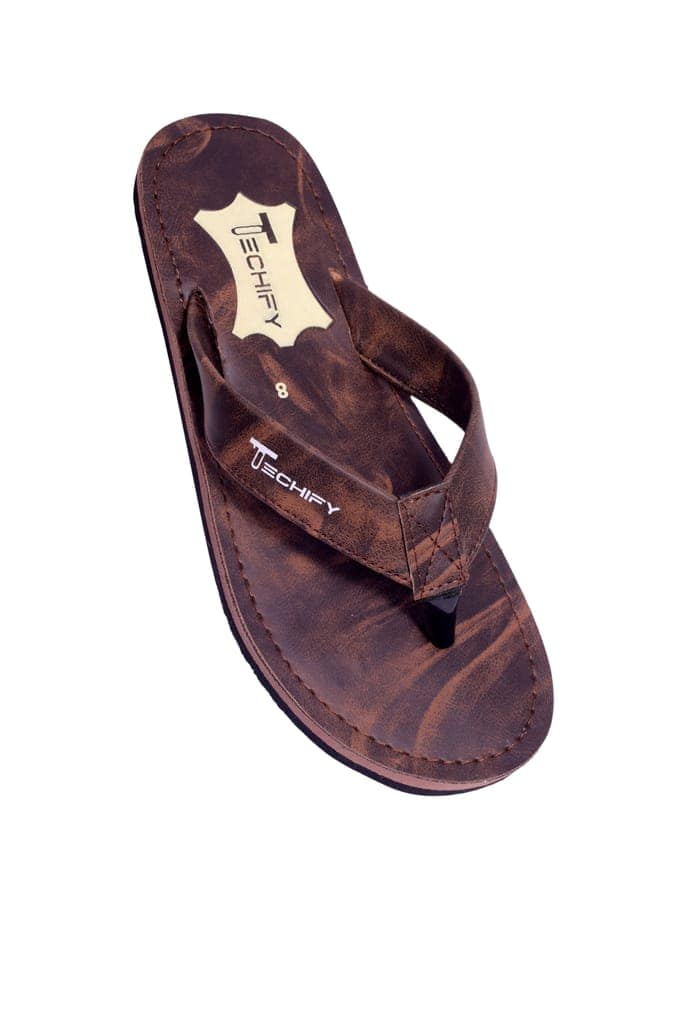 Techify Men's Flip Flop | Exclusive Trendy Casual Flip-Flop Every Day House Slippers Comfortable and Durable Chappals for Daily Use view 4