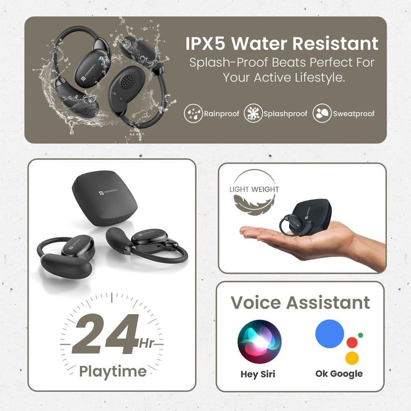 Portronics Harmonics Twins 31 Smart Wireless Earbuds view 3