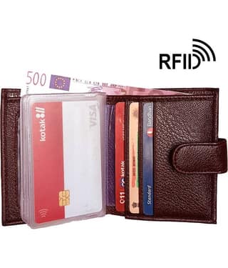 Wingers PU Leather Travel Card Holder ( Pack 1 )