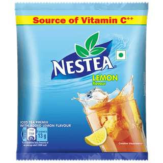 Nestea Instant Iced Tea - Rich In Vitamin C, Light & Refreshing, Lemon Flavour, 400 G Pouch