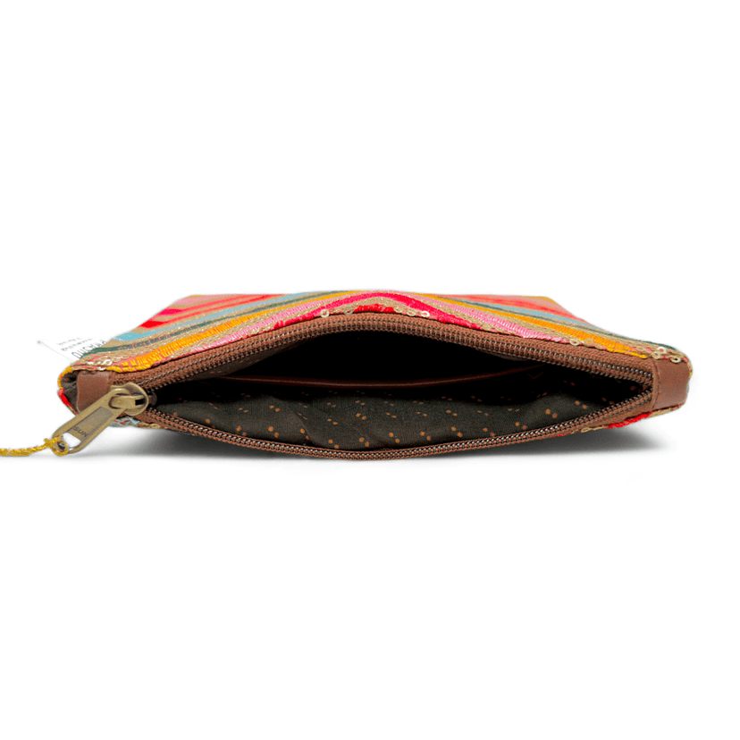 PRASHU Colorful Sequined Pencil Utility Pouch Makeup, Travel, Organizer Pouch Purse For Women & Girls view 6