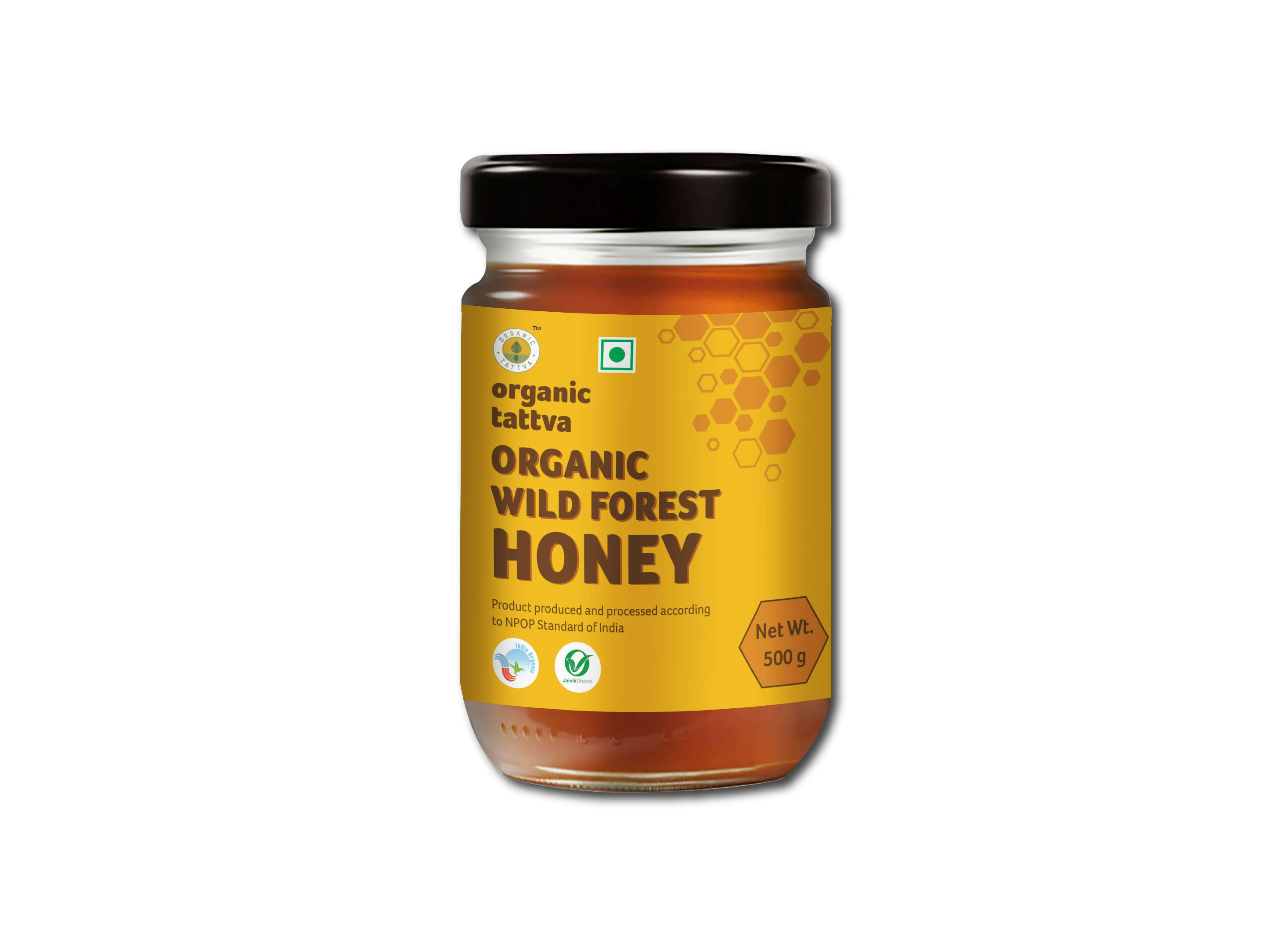 Organic Wild Forest Honey 500g