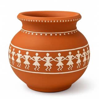 Designed Handmade Pot
