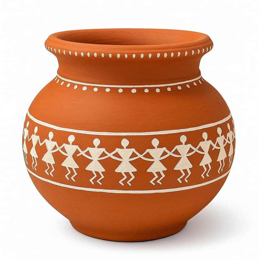 Designed Handmade Pot