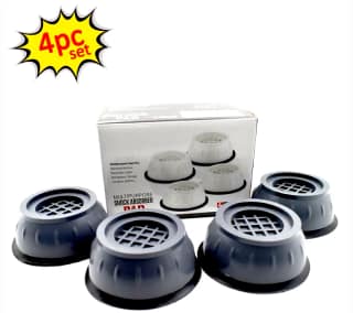 Anti Vibration Pad For Washing Machine - 4 Pcs | Reliable Utility for Diverse Applications by GIR FARMER