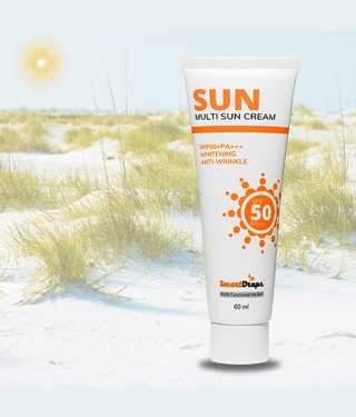 Smartdrops SPF 50 Sunscreen Cream For All Skin Type ( Pack of 1 )