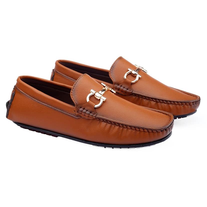 New Latest Men's Faux Leather Slip-on Loafers view 4