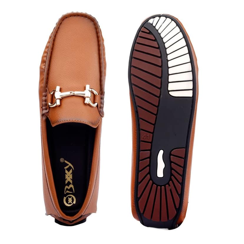 New Latest Men's Faux Leather Slip-on Loafers view 7