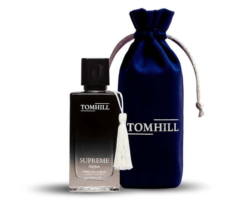 TOMHILL Supreme Fresh Perfume 60ml – Luxury Men’s Fragrance with Velvet Pouch, ideal for Gifting, Refreshing and Stylish Scent for Everyday and Special Occasions