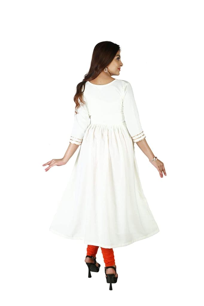 MAHIRA 'S COMFORT Maternity Gown: Stylish Rayon Feeding Kurti for Pregnancy and Breastfeeding view 6