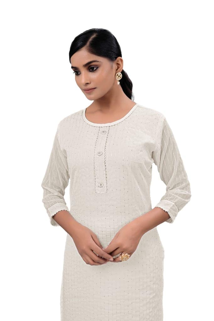 Fancy Crochet Kurti view 3