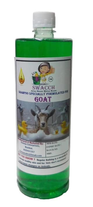 Swacch Shampoo Specially Formulated for Goat (1 Litre) Neem Alovera