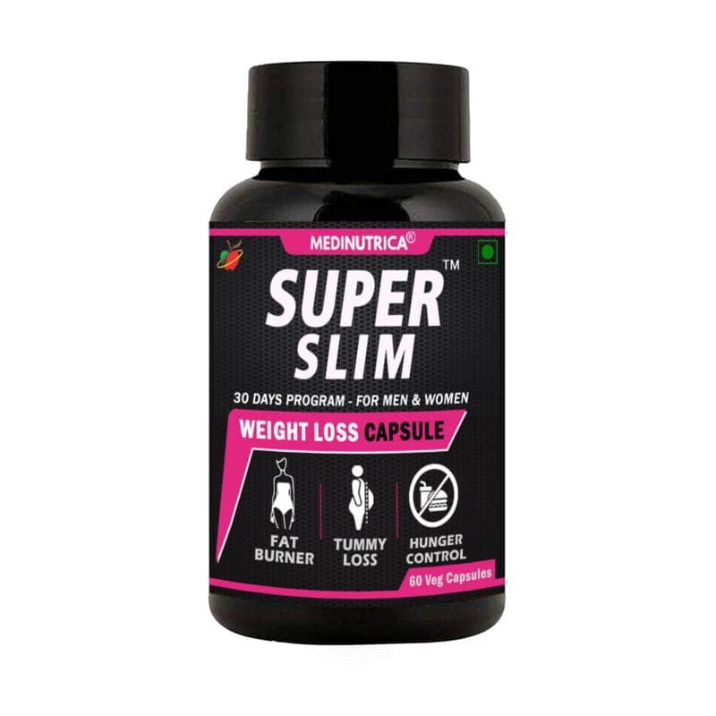 Medinutrica Advanced Weight Loss Formula 500 mg Support Weight Loss & BMI Reduction - 60 Capsules