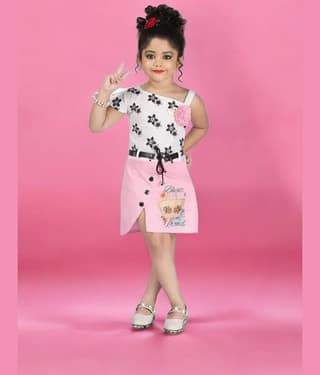 Mullick the designer Pack of 1 Baby Girls Crepe Dress ( Black )