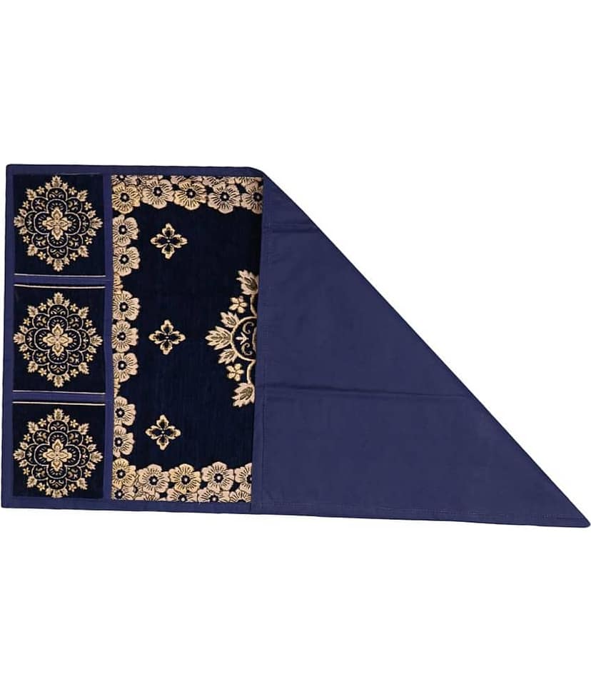Velvet Ethnic Top Cover ( 99 53 ) Pack of 1 - Maroon view 2