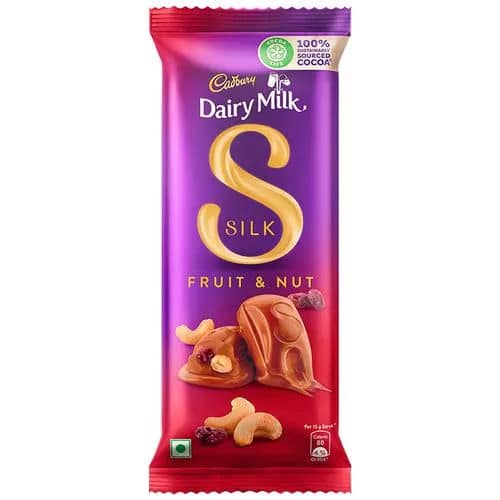 Cadbury Dairy Milk Silk Fruit Nut, 137 gm - Cadbury Dairy Milk Silk Fruit Nut, 137 gm