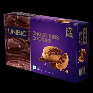 Unibic Centre Filled-Choco Kiss Cookies, 250 G