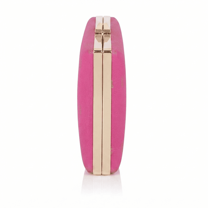 Tisser Pink Handmade Designer Clutch Bag for Women – Elegant Fashion Clutch for Weddings, Parties & Special Occasions view 2