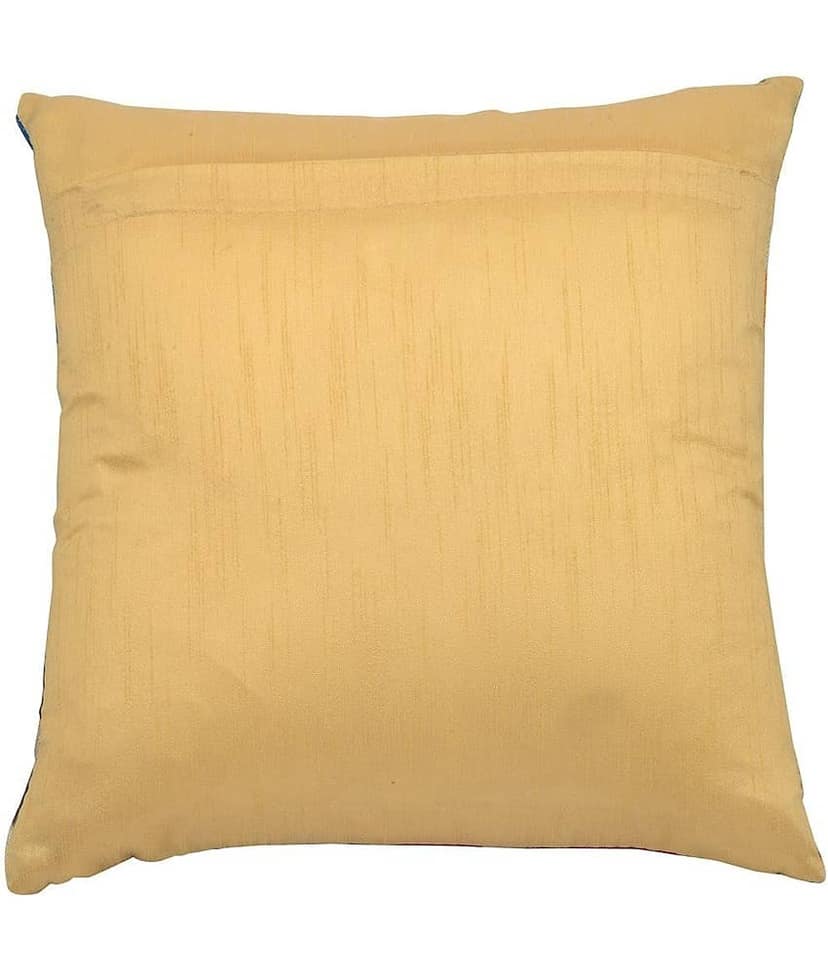 Home Style Set of 5 Jute Cushion Covers 40X40 cm (16X16) view 2