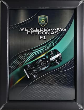 AMG Petronas Formula One Die cast Car Frame