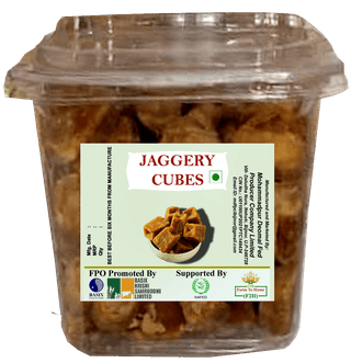 Pure Natural Fresh Desi Jaggery| Soft Block| No Sugar Added Gud| Jaggery Cubes| 1kg (pack of 5)