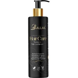 ALLAIL Hair Care Shampoo and Conditioner, Sulfate-Free, Paraben-Free, Cruelty-Free, Black and Gold