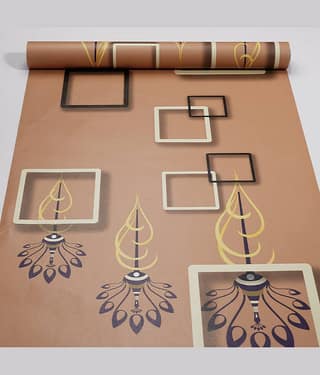 KAAF Self Adhesive Wallpaper | Peel & Stick | Washable Vinyl Wall Sticker for Bedroom, Living Room, Kitchen, Cupboard & Home Decoration