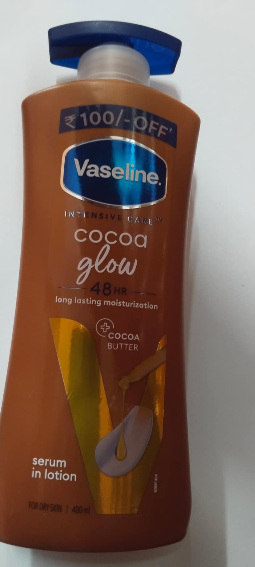 Vaseline. Intensive care Cocoa Glow Long lasting In lotion