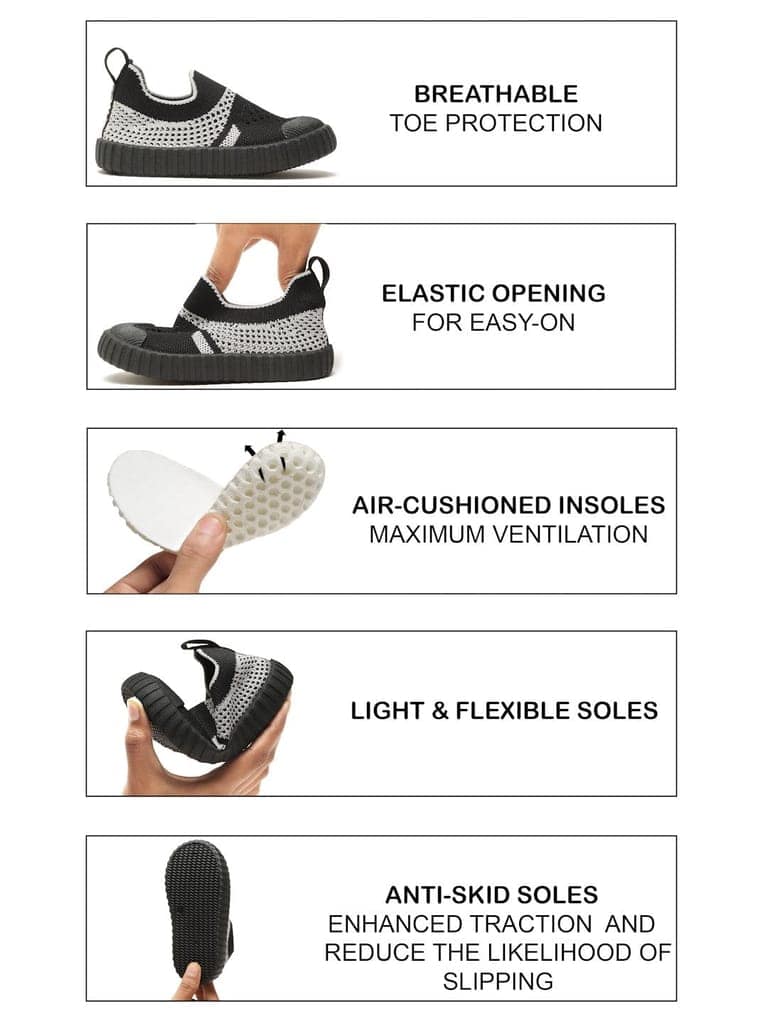 Peppy Toddlers' First Step Shoes - Black (Unisex) view 9