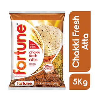 Fortune Chakki Fresh Atta, 5Kg