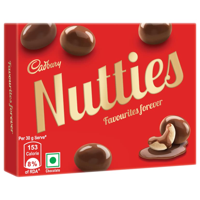 Cadbury Nutties Chocolate Pack, 30 g view 3