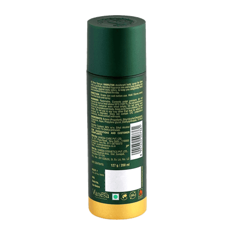 Denver Hamilton Deodorant Body Spray, 200 ml Bottle view 3