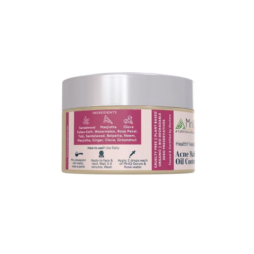 MrilQ Healthy Healing Pack | Acne, Marks, Pigmentation & Oil Control | Sensitive, Oily & Combination Skin view 3