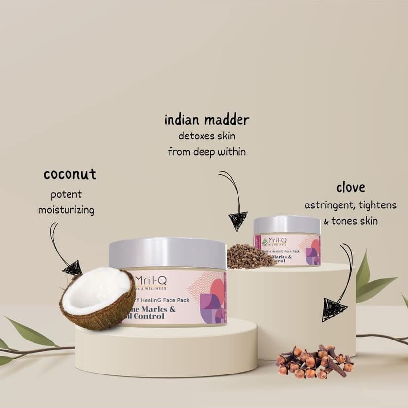 MrilQ Healthy Healing Pack | Acne, Marks, Pigmentation & Oil Control | Sensitive, Oily & Combination Skin view 4