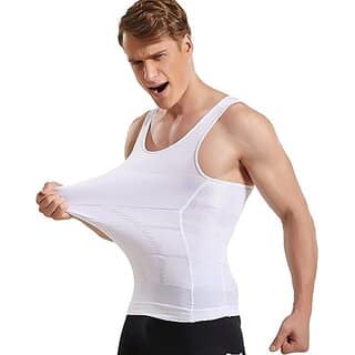UnV Tummy Tucker Vest for Men Slim n Lift Tummy Tucker Body Shaper Shapewear (XXL) view 2