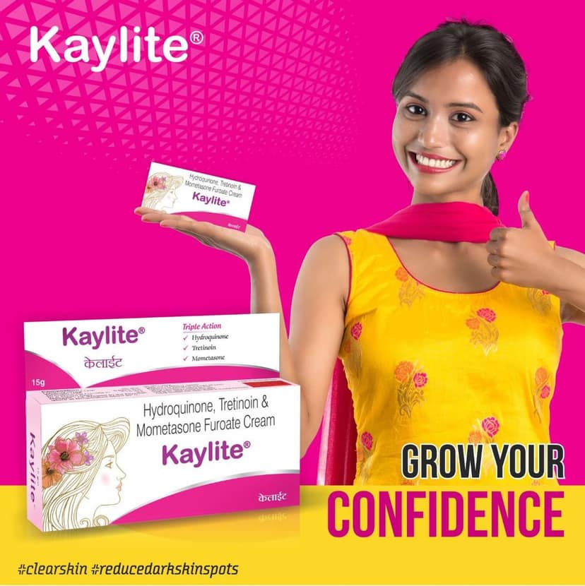 KAYLITE FACE WHITENING CREAM FOR OILY & DRY SKIN, FACE GLOWING CREAM FOR WOMEN & MEN, FAIRNESS CREAM FOR SKIN WHITENING, BRIGHTENING & LIGHTENING, NIGHT CREAM FOR FACE, ANTI-AGEING CREAM, REMOVE PIGMENTATION, DARK SPOTS 30 GMS (PACK OF 2) view 6