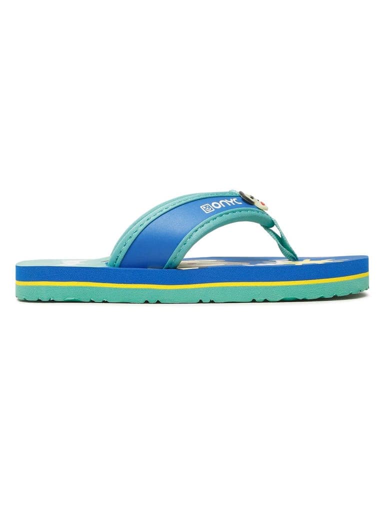 Premium Monkey V-Shape Flip-flops - Blue (Unisex) view 4