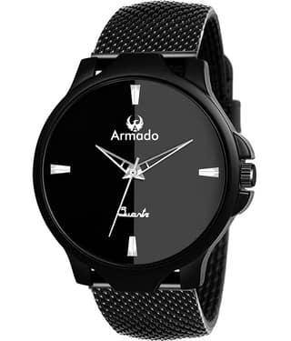 Armado - Black Rubber Analog Men's Watch