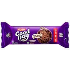 BRITANNIA GOOD DAY CHOCOCHIP BISCUITS 120G