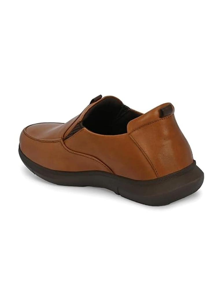 Egroose Zero Gravity Men's Sneakers | Genuine Leather Casual Shoes | Trendy | Lightweight | Comfortable Fit view 4