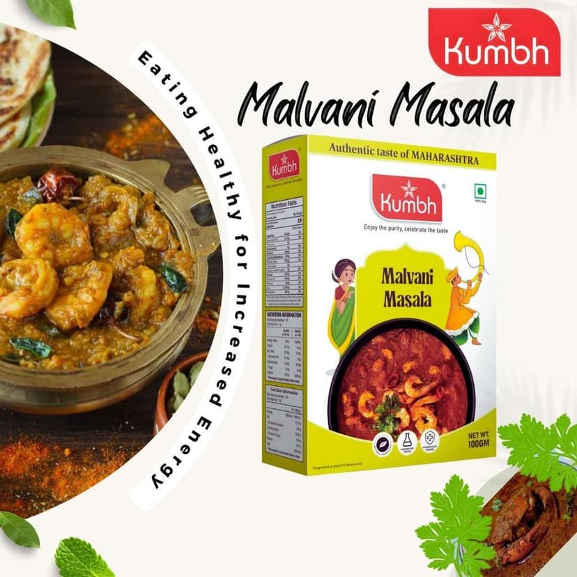 Kumbh Malvani Masala 100 Gm view 4