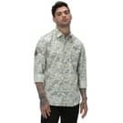 Mufti Camo Print Slim Fit Casual Shirt