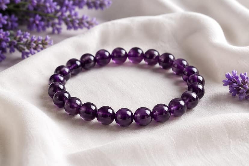 Amethyst Bracelet view 2
