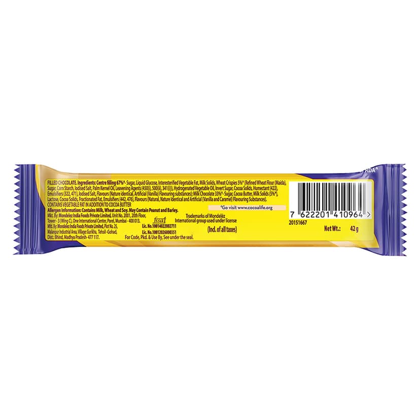Cadbury 5 Star 3D Chocolate Bar, 42 g view 4