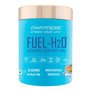 Myfitness Fuel H2O | Pre Workout Powder For Workout | Most Powerful Non Caffeine Pre Workout | BCAA | Creatine Monohydrate | L-Glutamine | Beta Alanine | Citrulline Malate | Taurine | Betaine | Loaded With Electrolytes | 30 Servings | Preworkout Powder