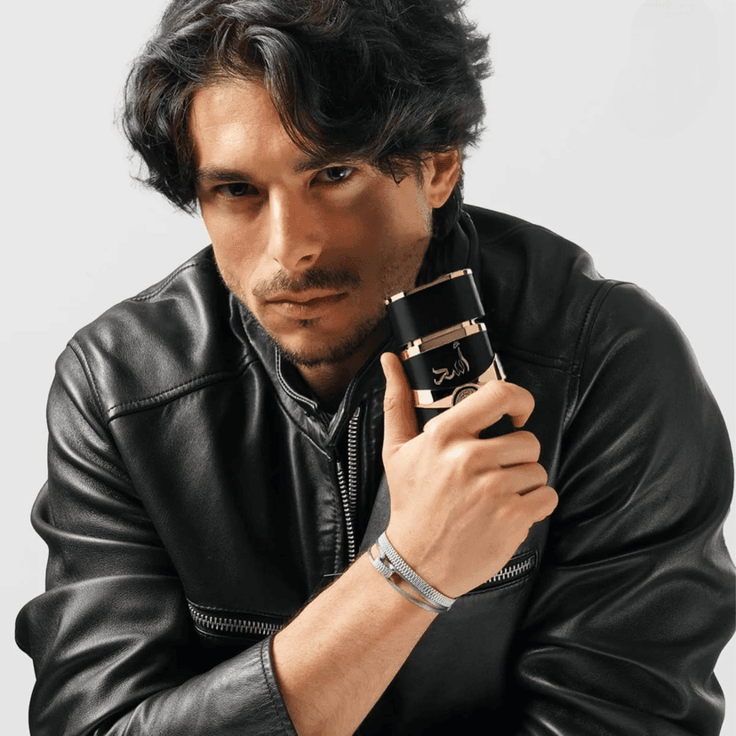 Lattafa Asad Eau De Parfum 100ml Long Lasting Luxury Perfume Spray For Men | Premium Refreshing Oud and Musk Fragrances (Asad) view 3