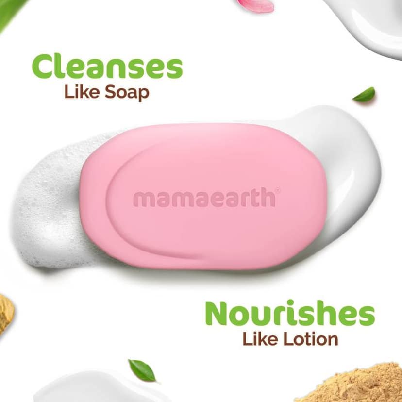Mamaearth Multani Mitti Moisturizing Lotion Soap view 2
