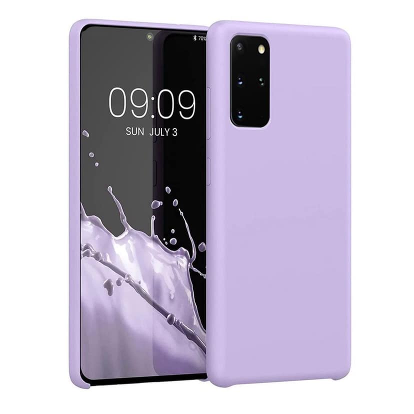 LIRAMARK Liquid Silicone Soft Back Cover Case for Samsung Galaxy S20 Plus / S20 Plus 5G