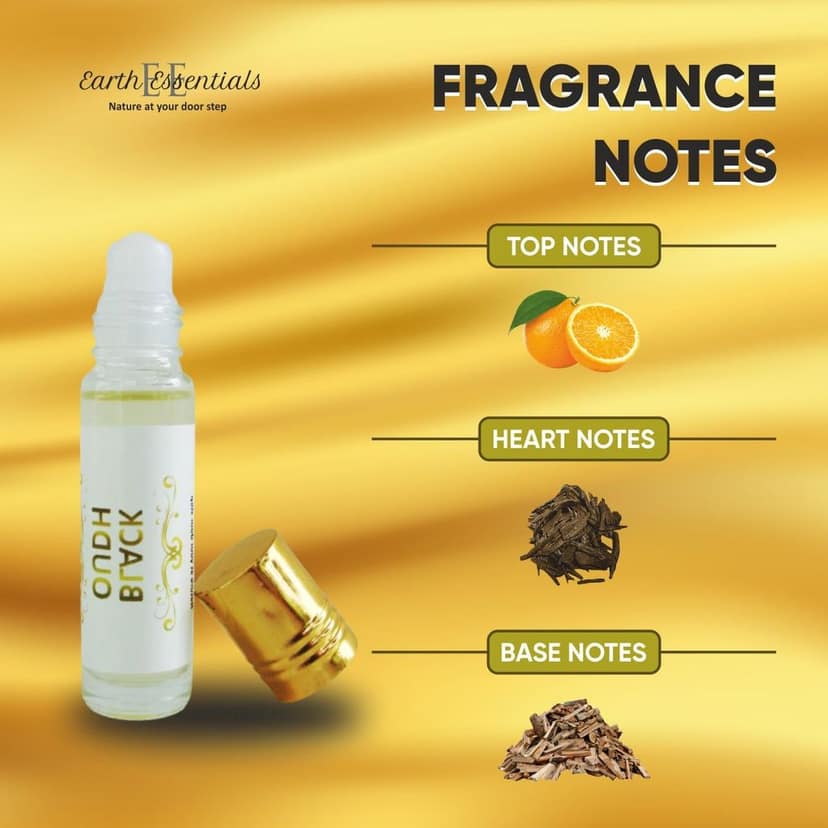 "Black Oudh Roll-On Perfume Oil" view 3