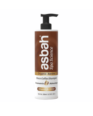 Asbah Choco Coffee Shampoo for Smooth & Shiny Hair